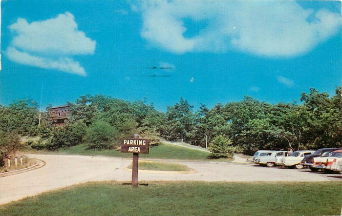Muskegon State Park Blockhouse - Postcard (newer photo)